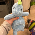 Bizzle Buddies Crochet Dinosaur Baby Snuggler