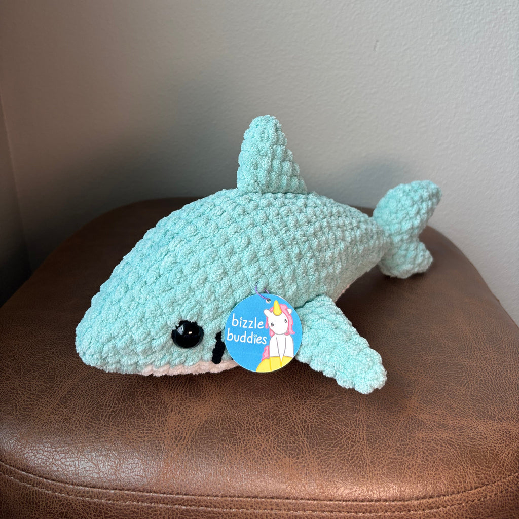 Bizzle Buddies Crochet Shark Plushie