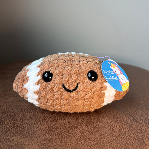 Bizzle Buddies Crochet Football Plushie