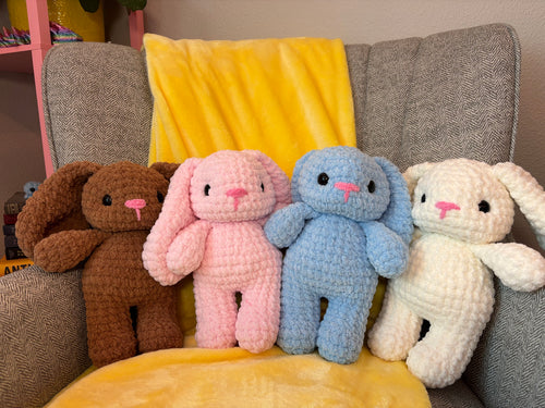 Bizzle Buddies Crochet Bunny Plushie